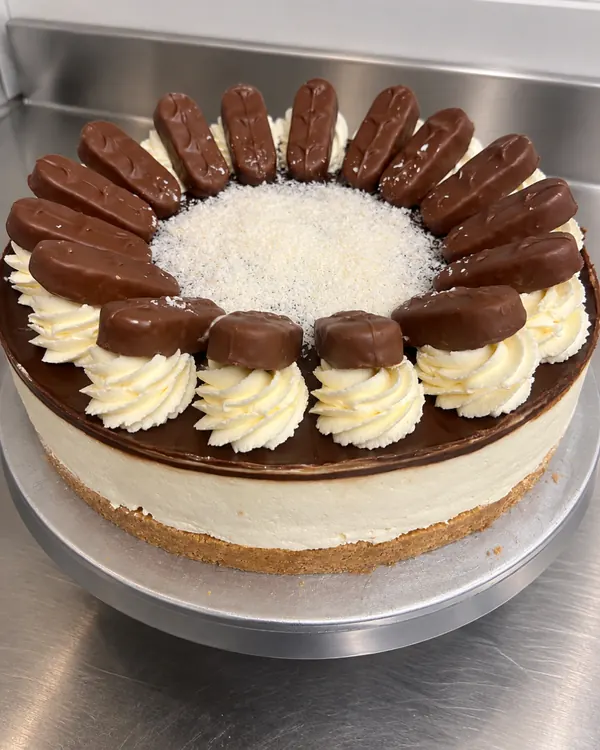 Homemade Coconut Bounty Cheesecake at The Windy Ridge Eating House